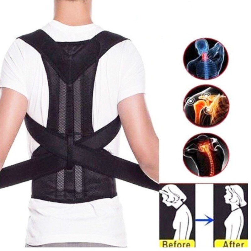 Corrector postural doble Soporte