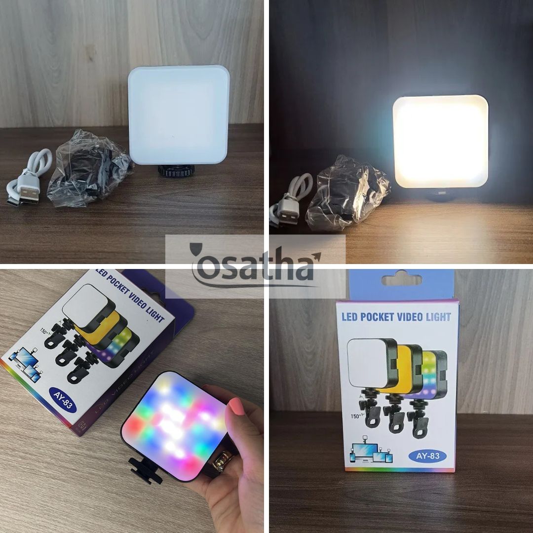 Luz Led Para Selfie Recargable AY-83