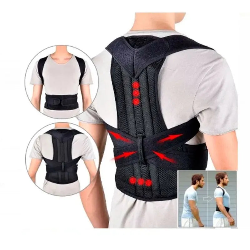 Corrector postural doble Soporte