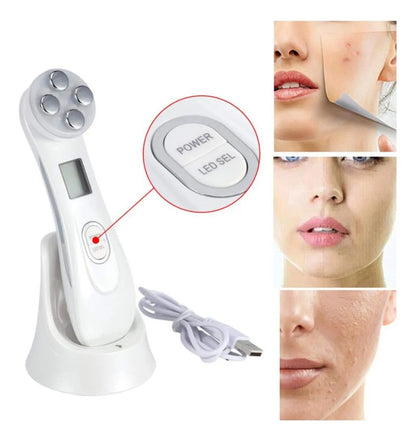 Masajeador Facial ultrasonico radiofrecuencia